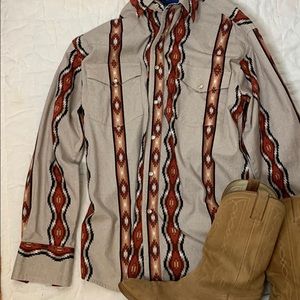 Wrangler Western Button Up